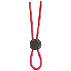 Красное силиконовое лассо на пенис Silicone Loop Cock Ring