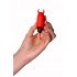 Красный вибростимулятор Devol Mini Vibrator - 8,5 см.