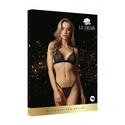 Великолепный комплект эротического белья Magic Lace Velvet Lingerie Set